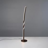 LED Stehleuchte, Schwarz, 110 cm Höhe