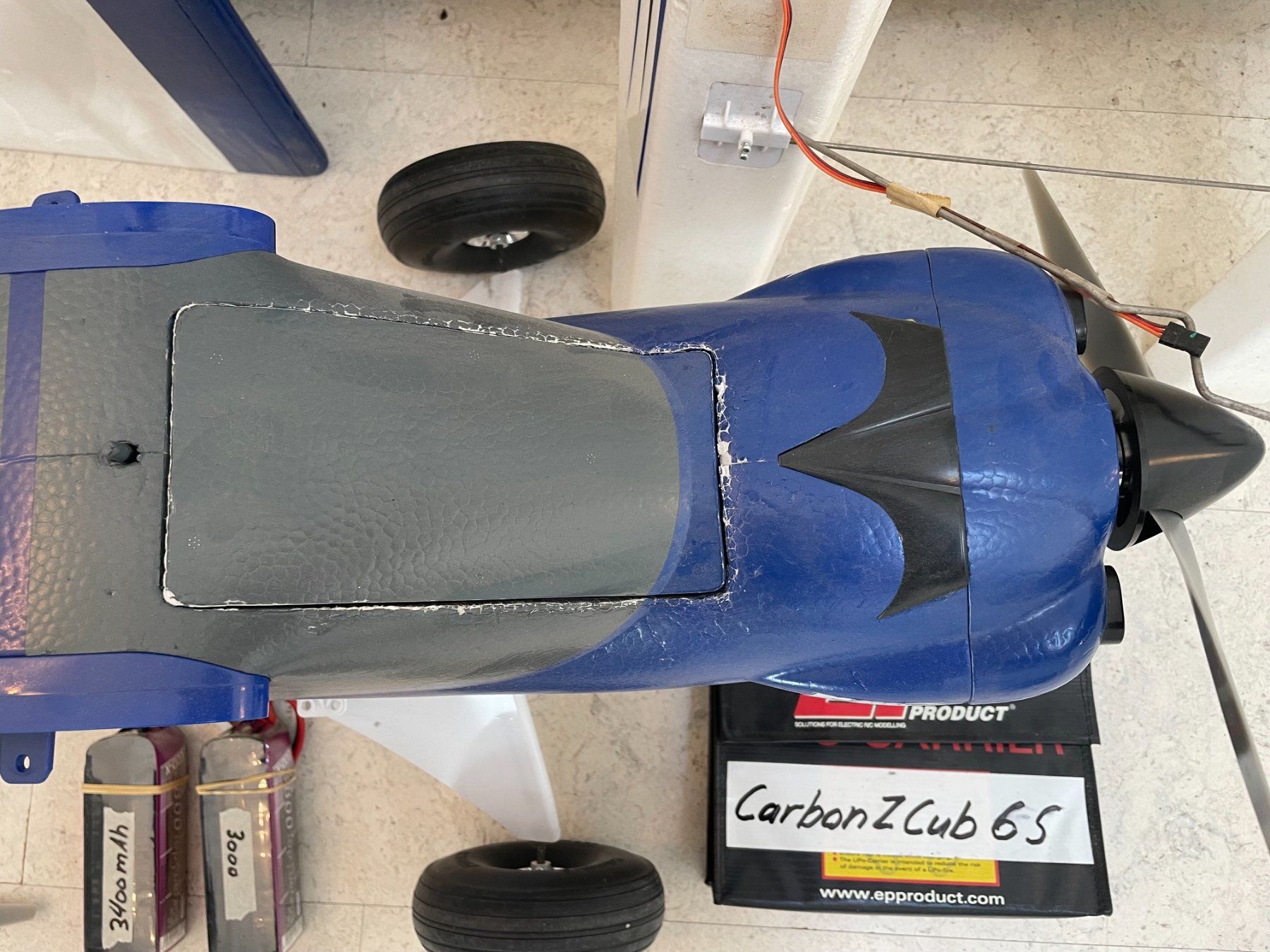 E-Flite Modellismo RC: E-Flite Carbon-Z Cub SS 2.1m mit AR637T BNF Basic mit AS3X – Usato da Sumiswald venduto da Noudi1 1