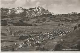 Gais AR mit Säntis Foto Wehrli ca. 1940 sehr gut erhalten