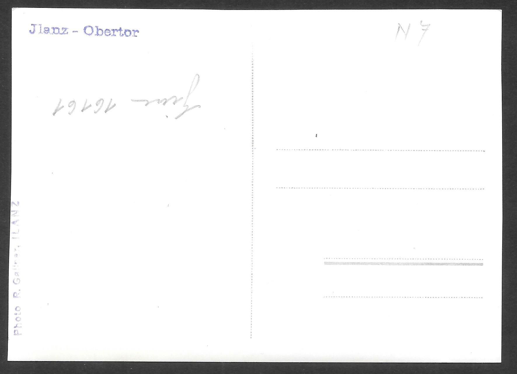 Ansichtskarten: Ilanz Obertor – Gebraucht aus Olten von clotaldi 1