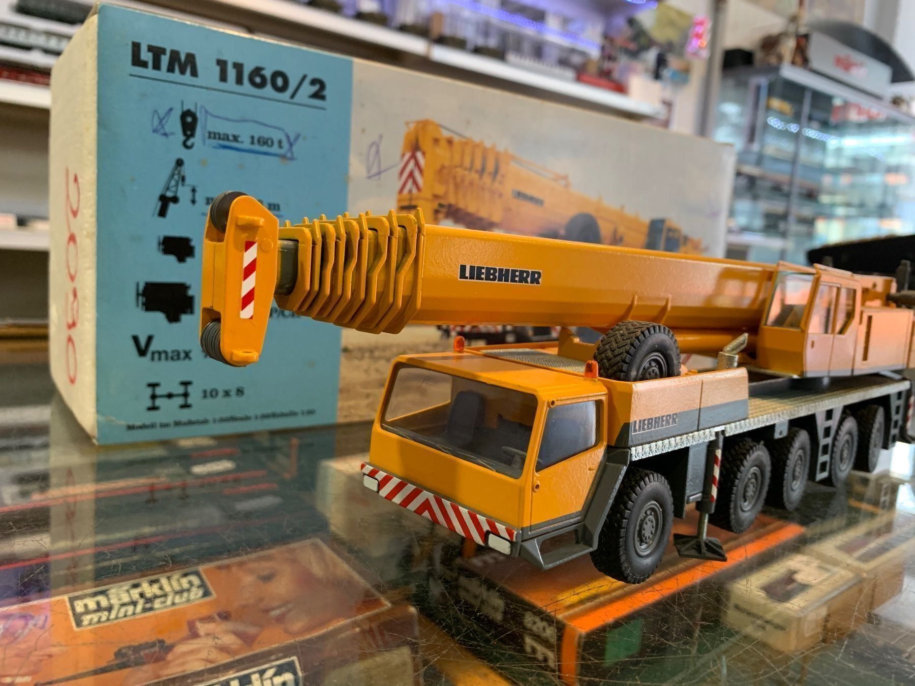 Lastwagen: Conrad 1:50 Liebherr LTM 1160/2 – Gebraucht aus Chiasso von Carrara-Modellismo 1