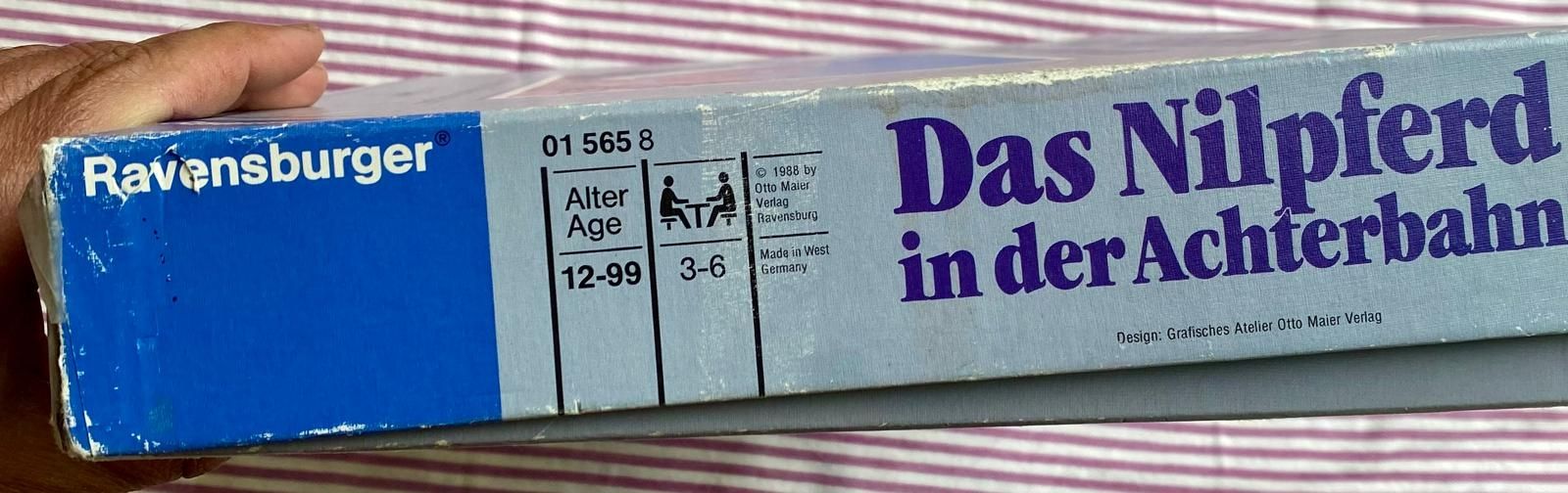 Ravensburger Spiele: Ravensburger: Das Nilpferd in der Achterbahn – Gebraucht aus Krauchthal von SamsPuce 2