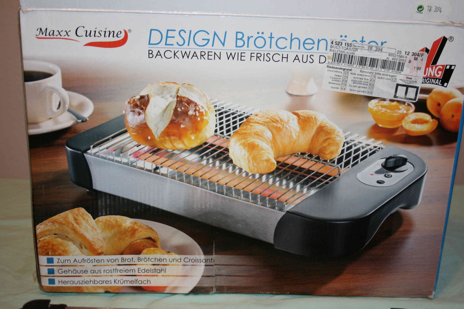 Forni: Design Brötchenröster, Brotöfeli. Zustand: Wenig gebraucht. – Usato da Cadenazzo venduto da Mikeshop 1