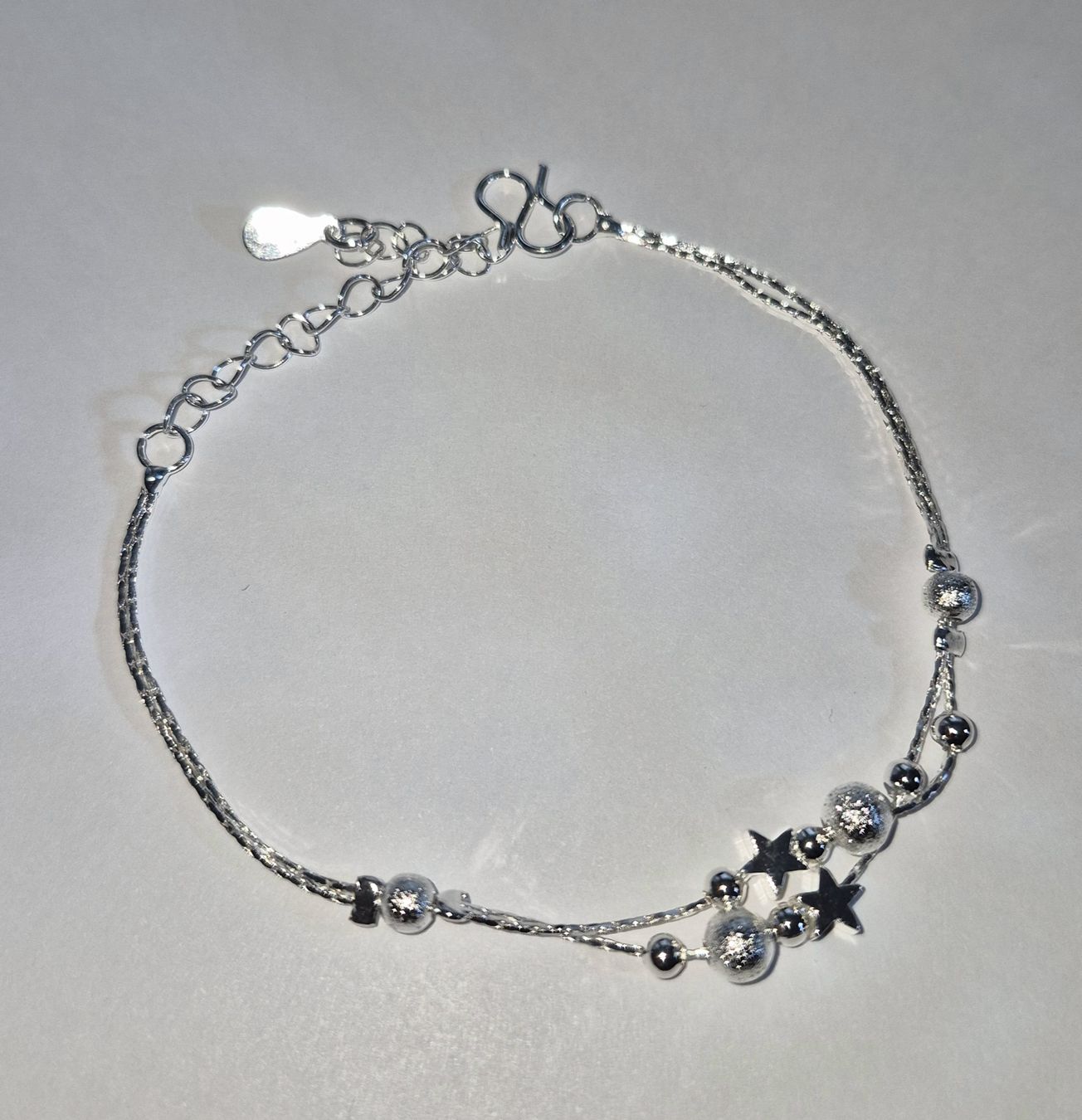 Bracciali & Braccialetti: Armband Silber 925, Sternen  – Nuovo e nell'imballaggio originale da Wädenswil venduto da Orso31 4