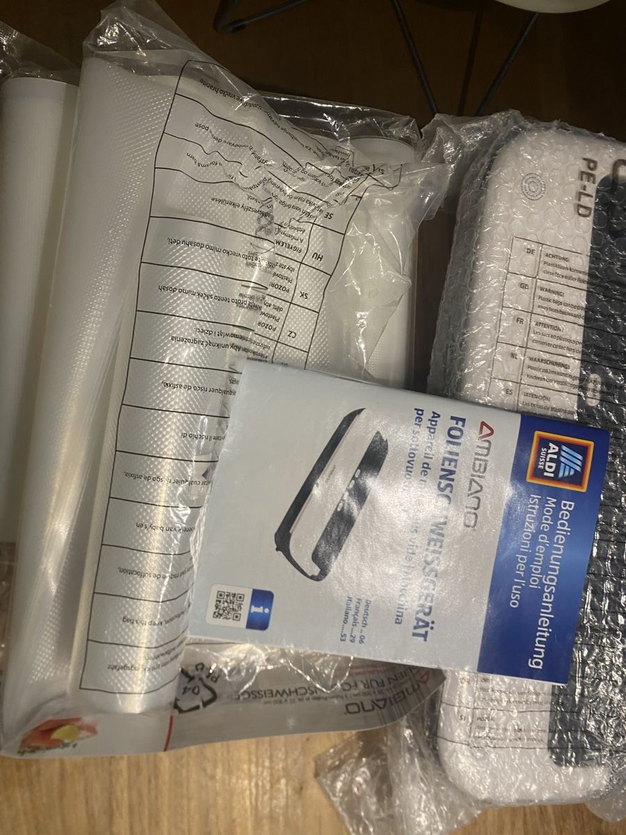 Ambiano Küchengeräte: AMBIANO Folienverschweissgeraet new – Neu und originalverpackt aus Urtenen- Schönbühl von windowshopper 1