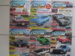 Chrom und Flammen, Nr. 1 - 6 von 2021, American Car Szene
