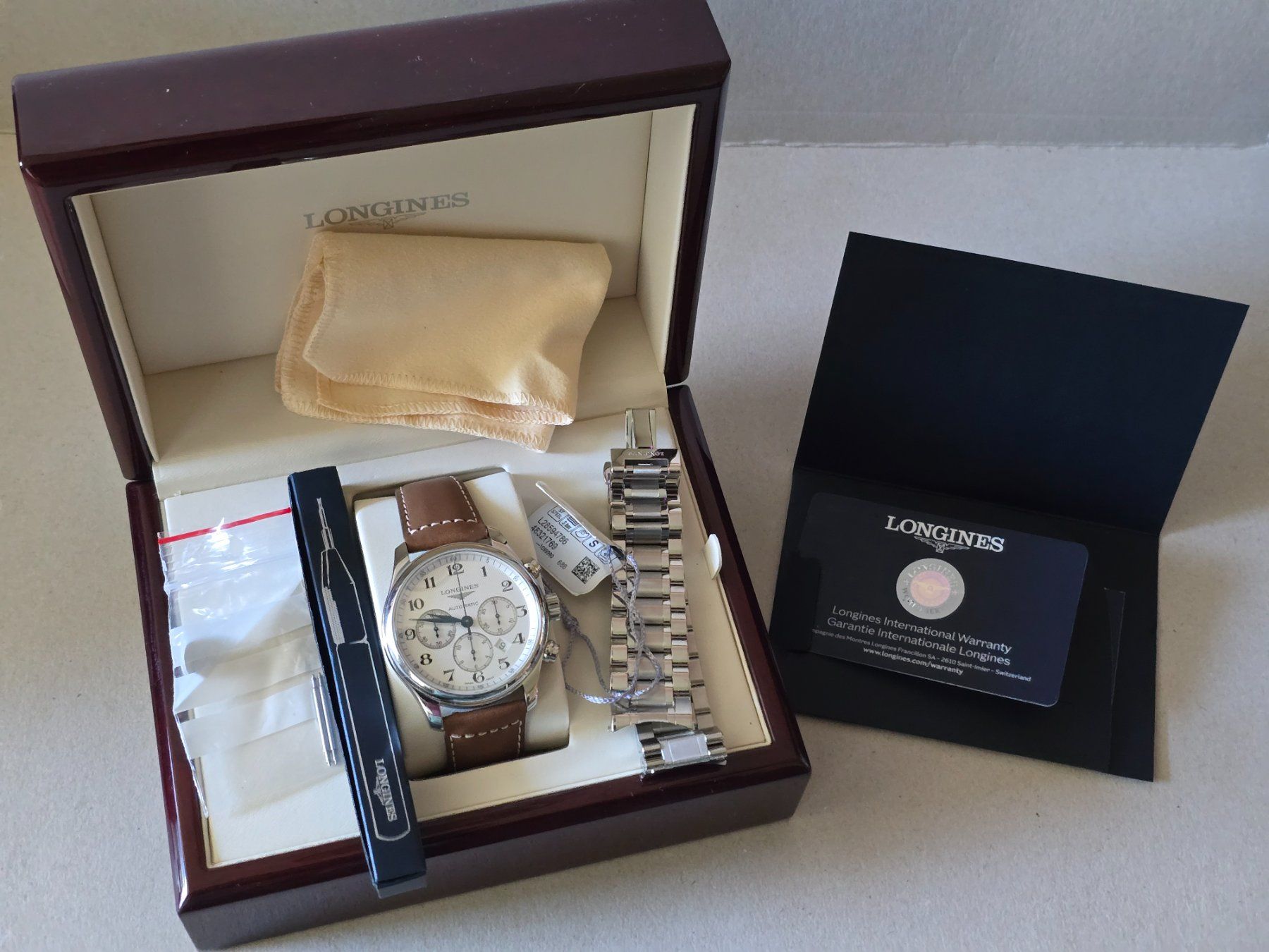 Longines Uhren: Longines Master Collection Automatik Chronograph 44mm – Neu (gemäss Beschreibung) aus Endingen von beolink60