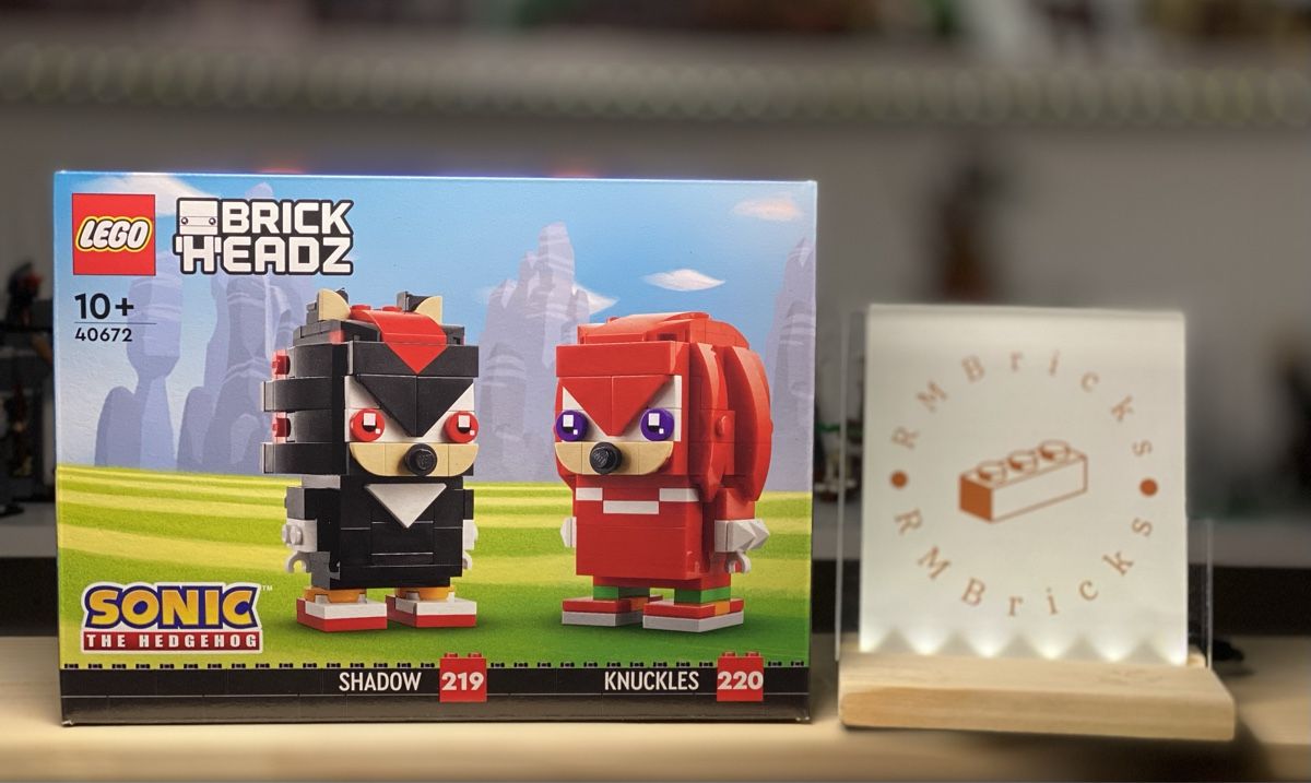 Lego Kit di costruzioni: LEGO Brickheadz Sonic the Hedgehog Shadow & Knuckles 40672 – Nuovo e nell'imballaggio originale da Appenzell venduto da RMBricks