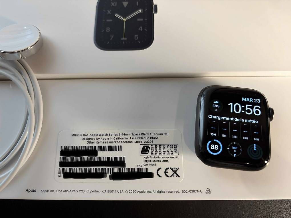 Smartwatch: Apple Watch serie 6 Titane  – Usato da Renens VD venduto da alj_7jvk 2