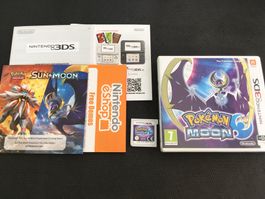 Pokémon Moon / Mond / Lune - Nintendo 3ds