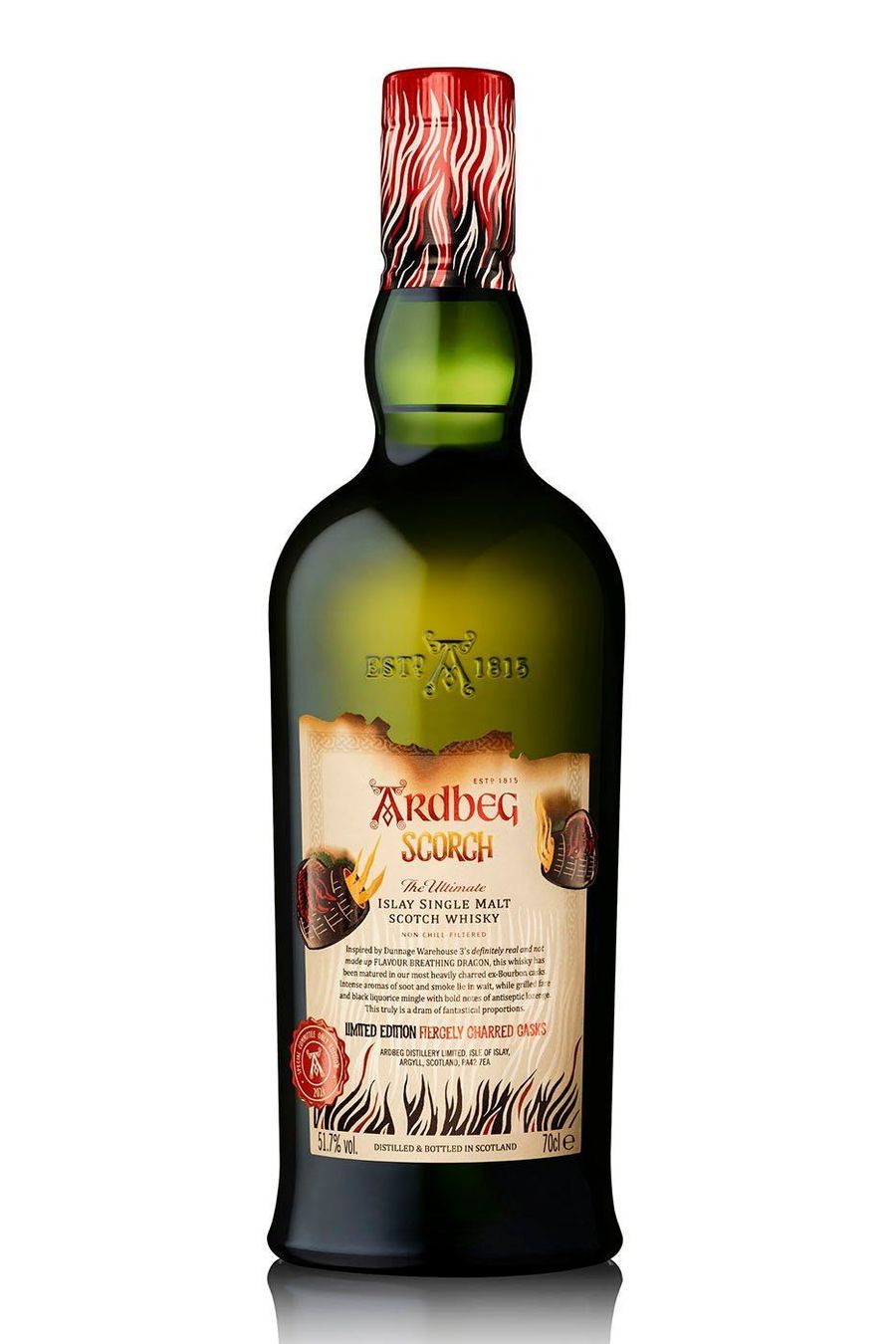 Ardbeg Bevande alcoliche: Ardbeg Scorch Committee Release 2021 – Nuovo e nell'imballaggio originale da Deitingen venduto da Delikatessengold1