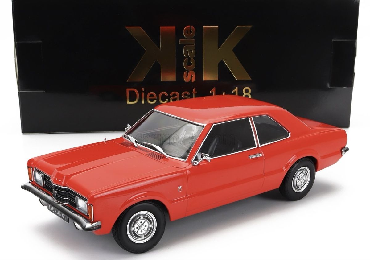Ford Modellini d'auto: Ford Taunus GT rot  1:18 – Nuovo e nell'imballaggio originale da Basel venduto da Zomeg 3