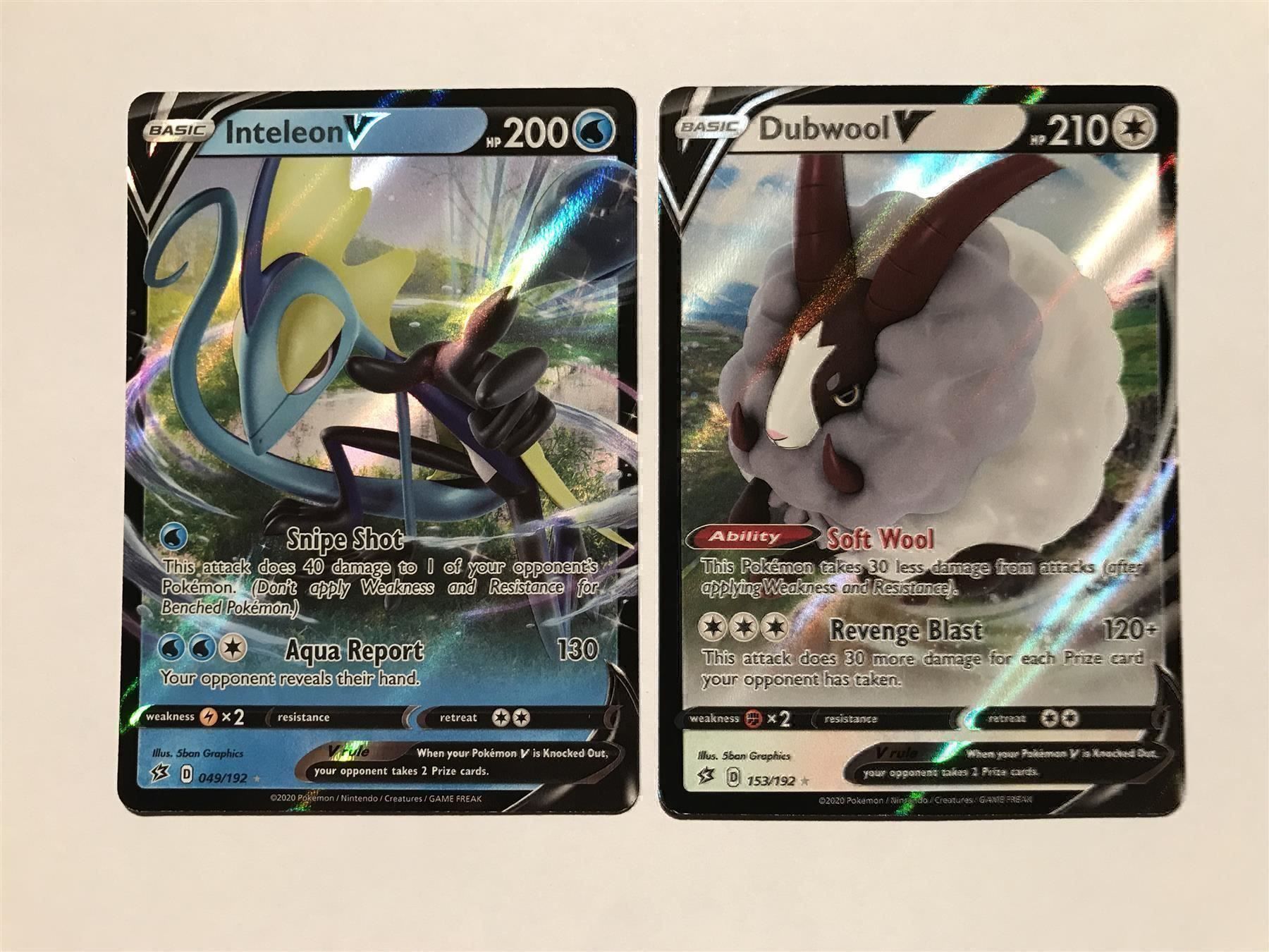 Pokémon Carte collezionabili: V Set: Inteleon & Dubwool – Nuovo (secondo la descrizione) da Hagendorn venduto da Pokecollectorch 1
