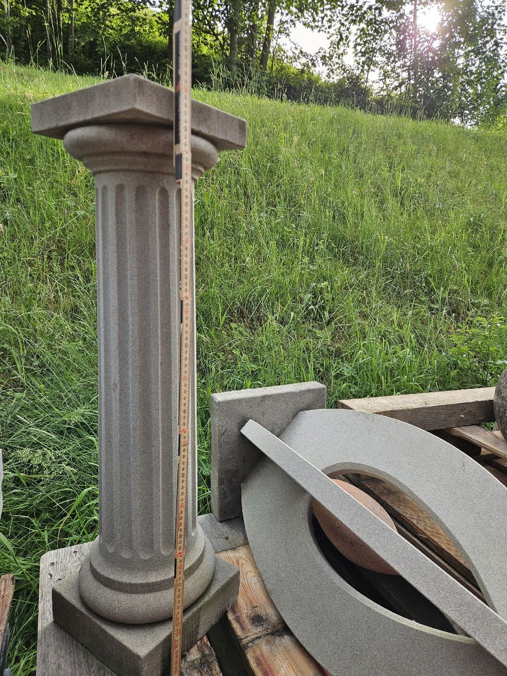 Steine & Dachziegeln: Sandsteinsäule  – Gebraucht aus Fischenthal von KevinE01