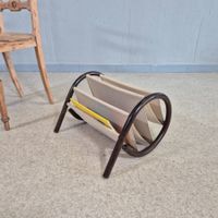 1970 Magazin Rack Vintage Zeitungsständer Plattenlager