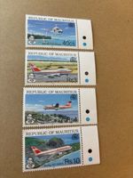 Mauritius Briefmarken Flugzeuge, 4er Set, Top Zustand! (52)