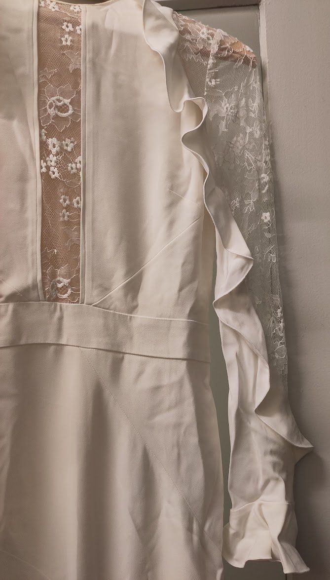 Vestiti: Weisses Kleid von Elie Saab, Gr. S – Usato da Lugano venduto da kat_lm5b 3