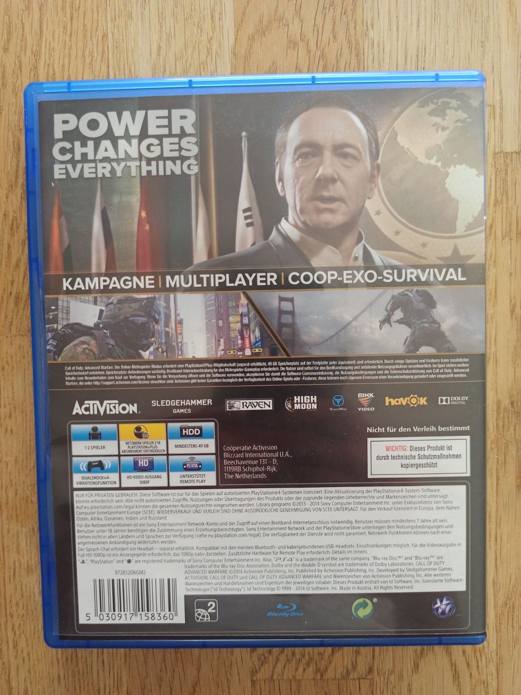 Spiele: Call of Duty Advanced Warfare PS4 / PS5 – Gebraucht aus Oberweningen von mar_87mx 1