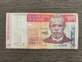 Malawi 100 Kwacha 2001 !!!!!!