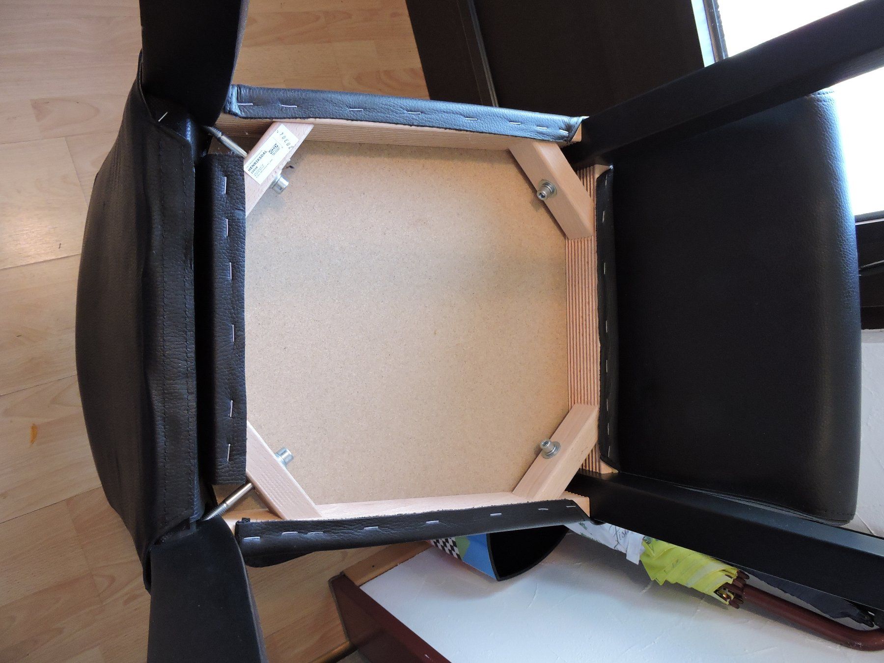 Ikea Sgabelli: 2x Ikea Barhocker Henriksdal Leder Bezug – Usato da Hauptwil venduto da Borusse01 5