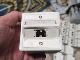 AP 1x RJ45 Feller Schrägauslas Feller UKV EDV Dose