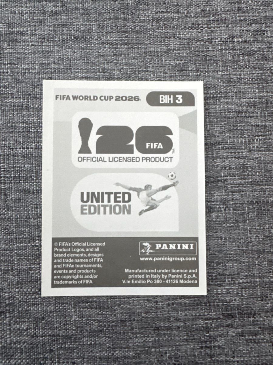 Panini Sammelbilder & Trading cards: Panini WM 2026 - BIH 3 – Neu und originalverpackt aus Fribourg von wor_lp9t 1