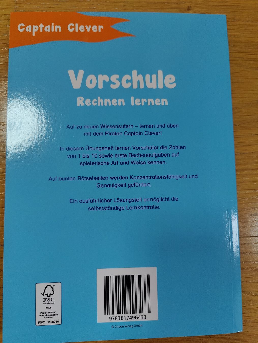 Libri: Captain Clever - Vorschule Vorbereitung – Usato da Sulzbach venduto da isojic 6