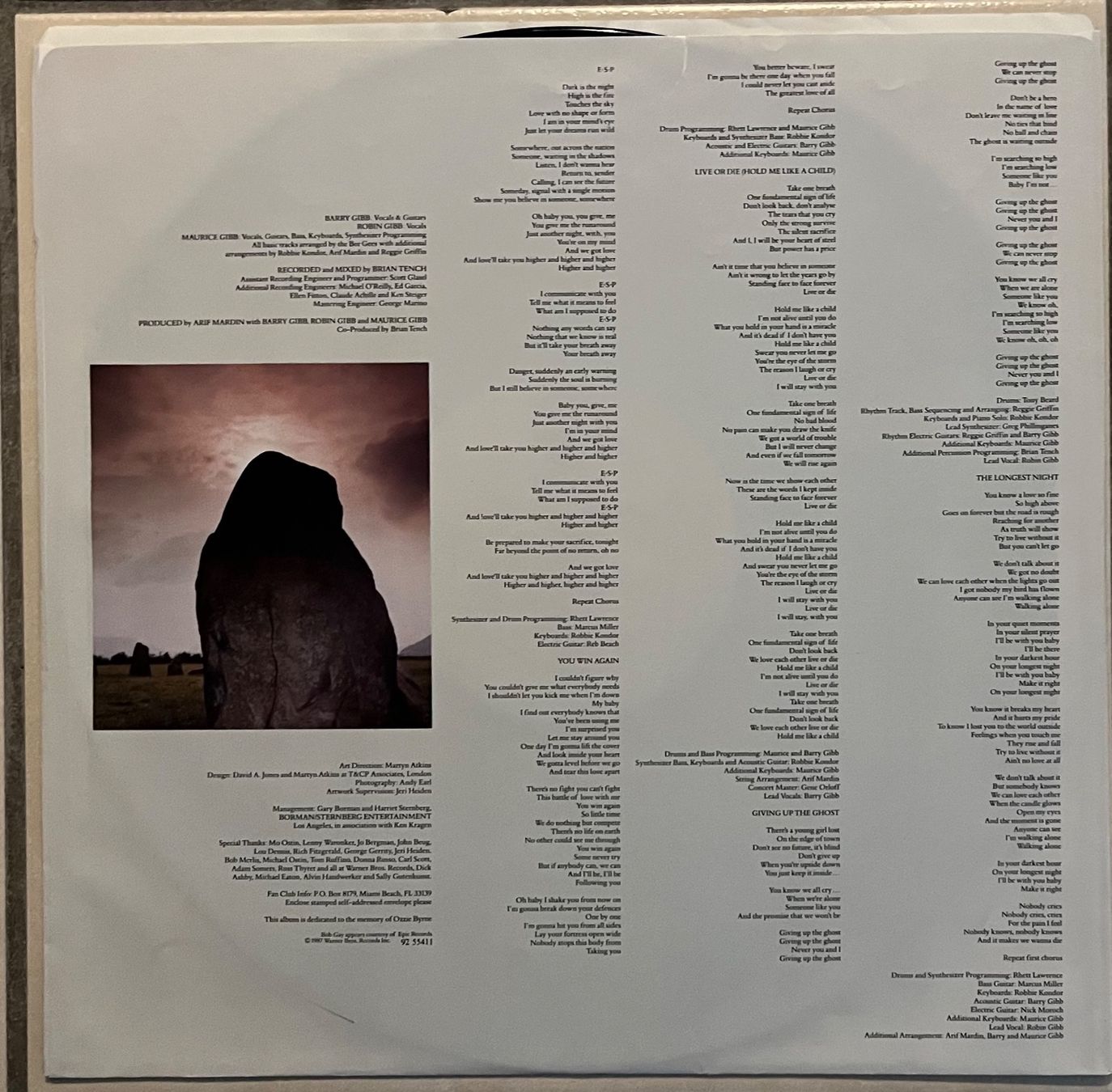 Dischi in vinile: BEE GEES - E-S-P - 33 Tours – Usato da Bussigny venduto da vinyl-pas-cher 5