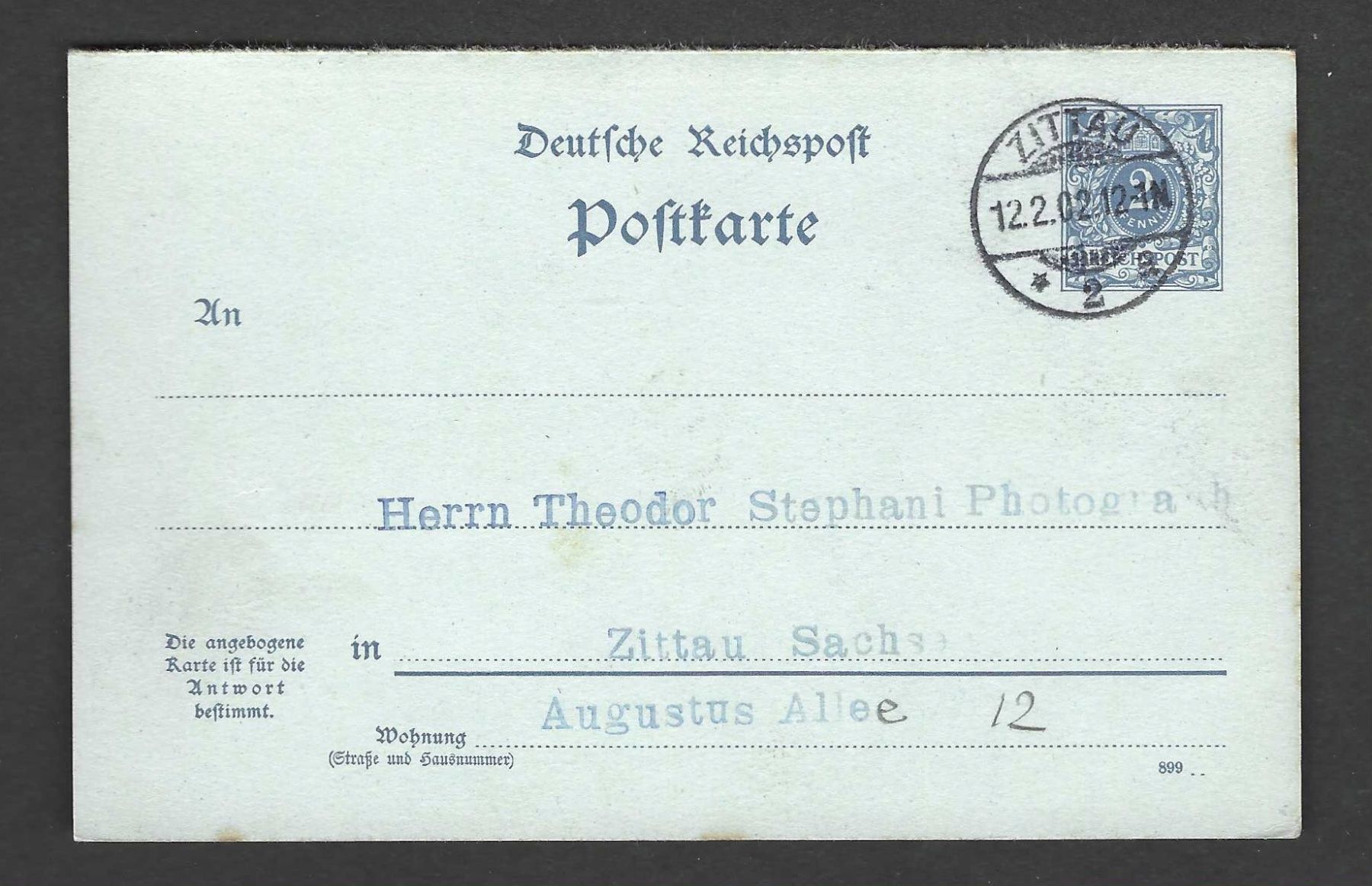 Alle Briefmarken: Deutsches Reich 1Postkarte – Neu (gemäss Beschreibung) aus Koblenz von Markenhimmel