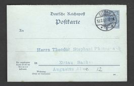 Deutsches Reich 1Postkarte
