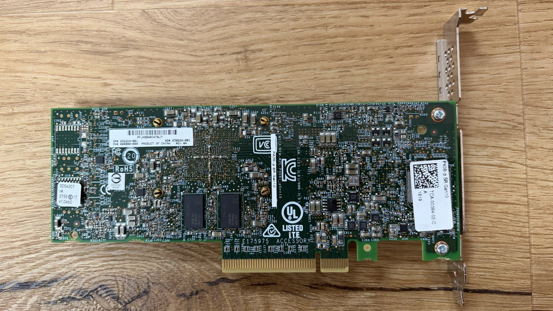 Hewlett Packard Server: HPE Smart Array P408i-p SR Gen10 RAID Controller 836269-001 – Gebraucht aus Gretzenbach von ITRecyclingGuy 4