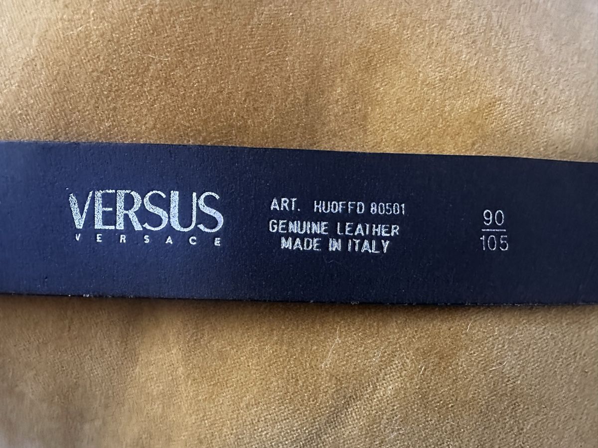 Versace Ceintures: VERSUS Versace Gürtel Löwenkopf  – Neuf avec emballage d'origine à Burgdorf par N.O.C. 1