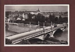 GENEVE - Pont de la Coulouvrenière - 1929
