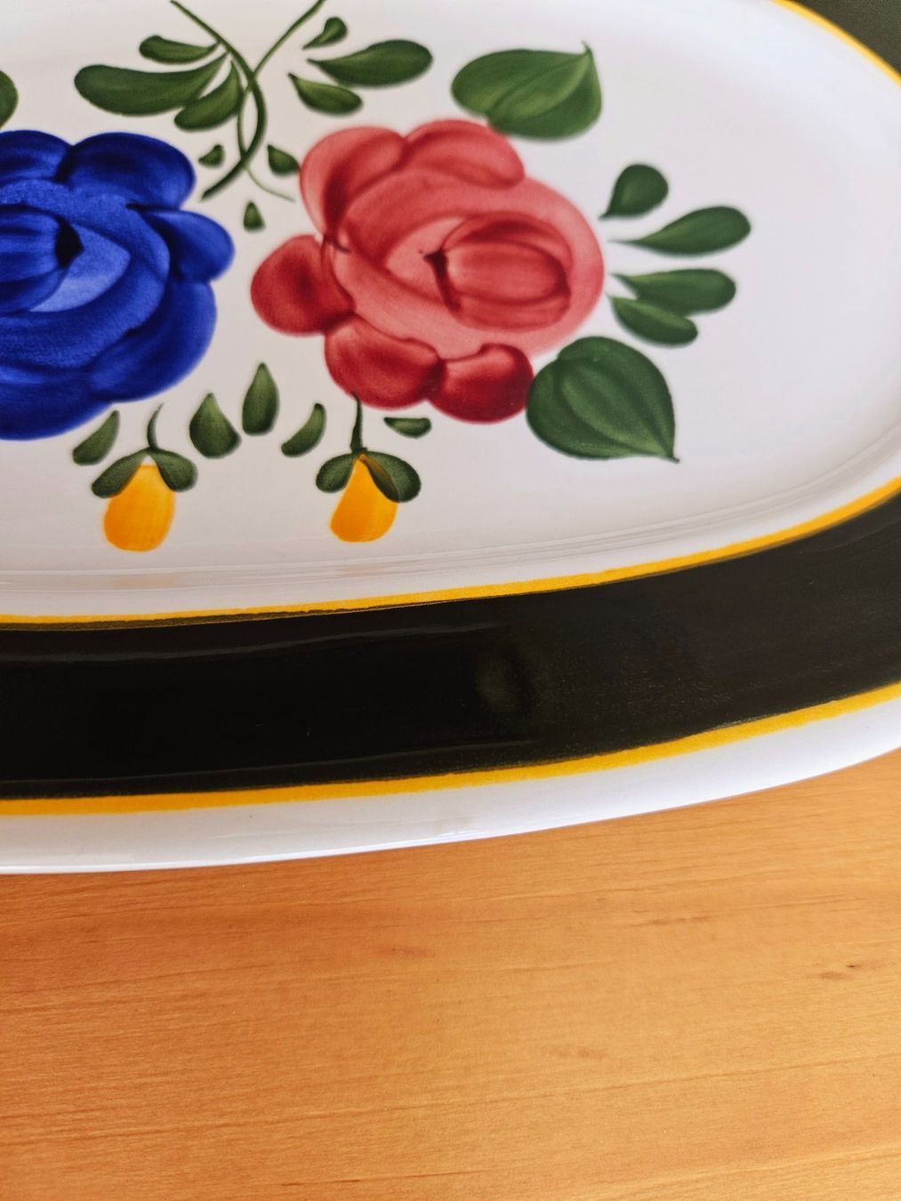 Villeroy & Boch Servierplatten: Villeroy & Boch Bauernblume Servierplatte Plat – Gebraucht aus St-Aubin-Sauges von melisaande 2