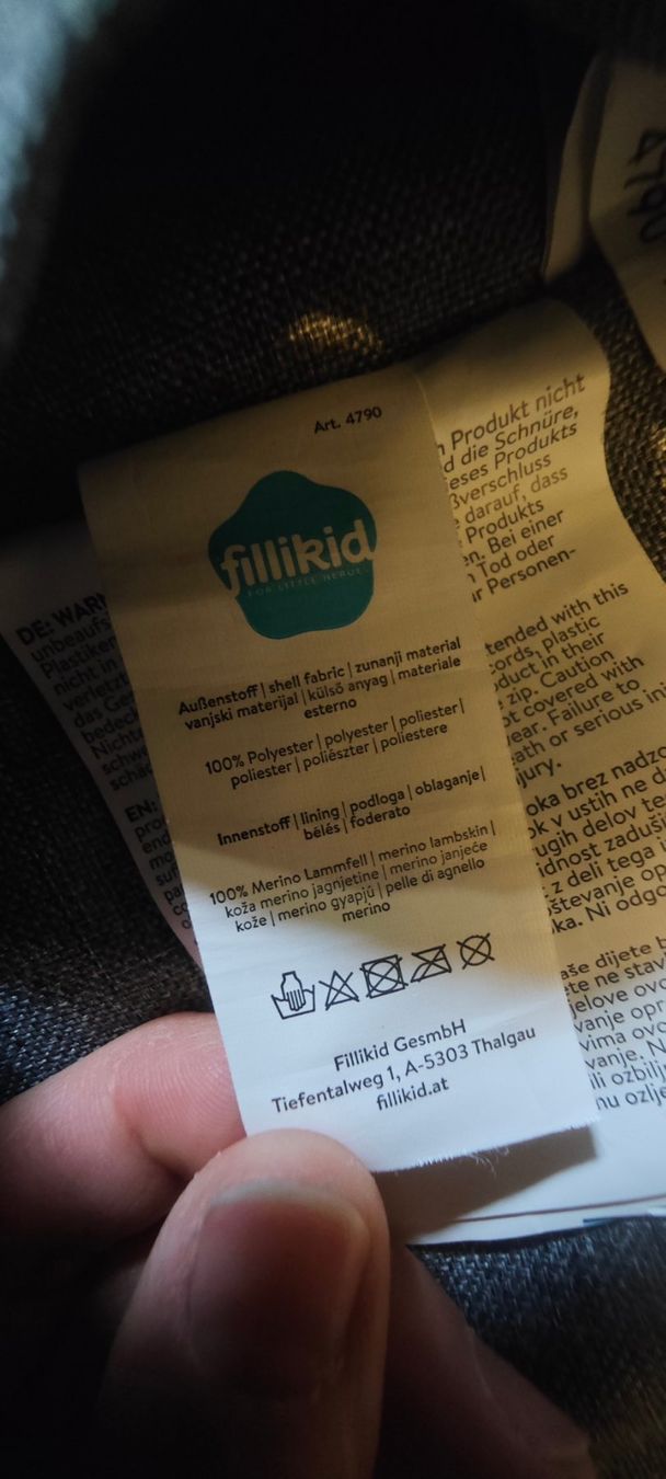 Fillikid Sacchi a pelo: Fusssack für Kinderwagen – Usato da Liebefeld venduto da baumann_julia 5