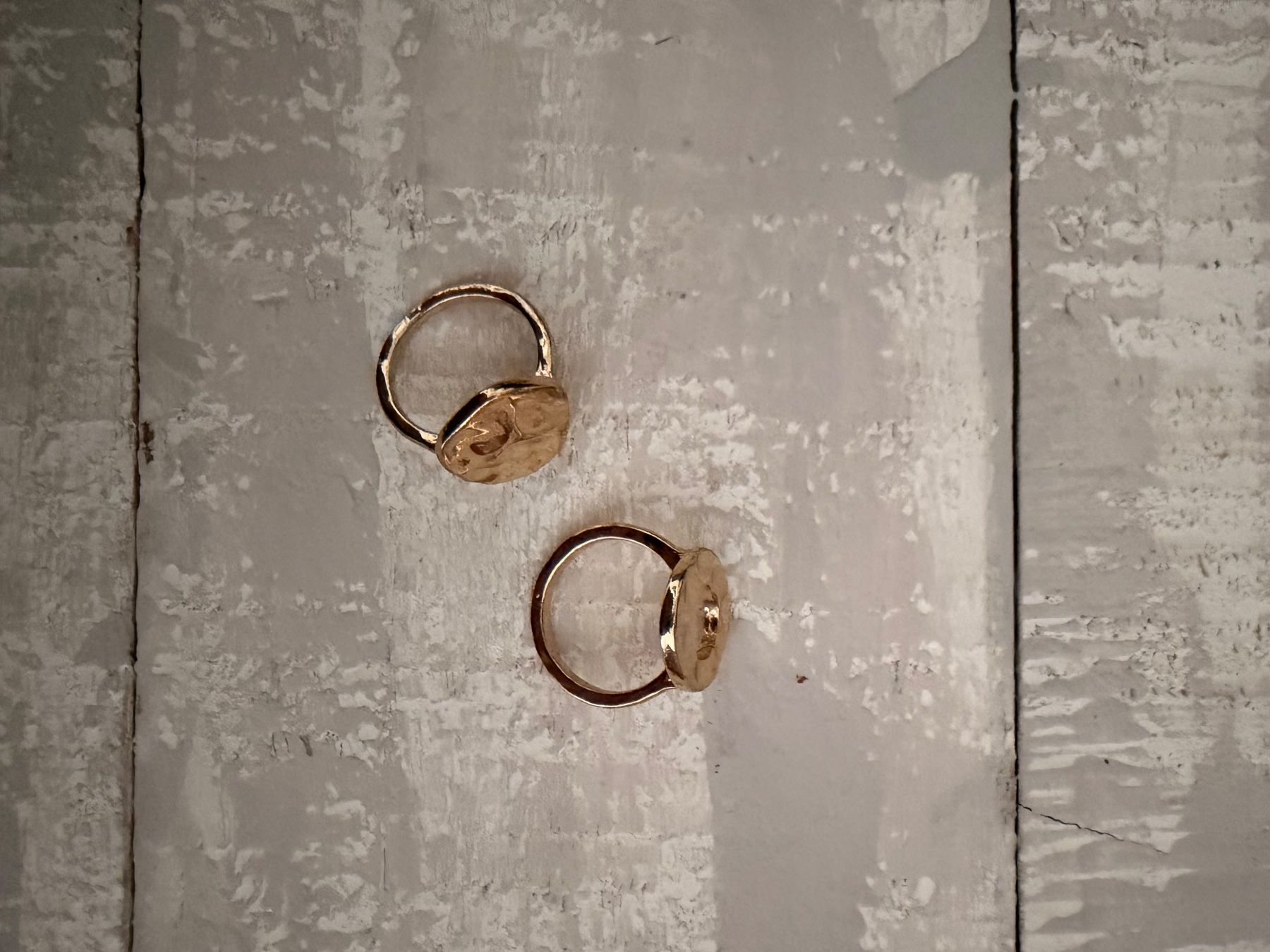 Anelli: 2x Ringe Gold-Look Grösse 52, Modeschmuck – Usato da Küsnacht ZH venduto da ngr_ks7w 1