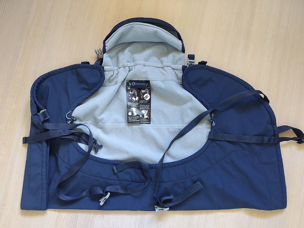 Marsupi portabebè: Mamalila Softshell Tragecover blau – Usato da Liestal venduto da Paschi55