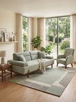Moderne Couch mit Sessel