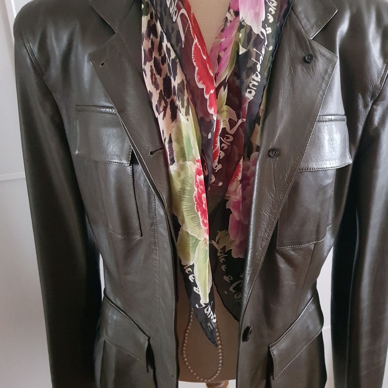 Gucci Giacche: WUNDERSCHÖNE GUCCI-VINTAGE Lederjacke – Nuovo (secondo la descrizione) da Olten venduto da Magnum2001 1