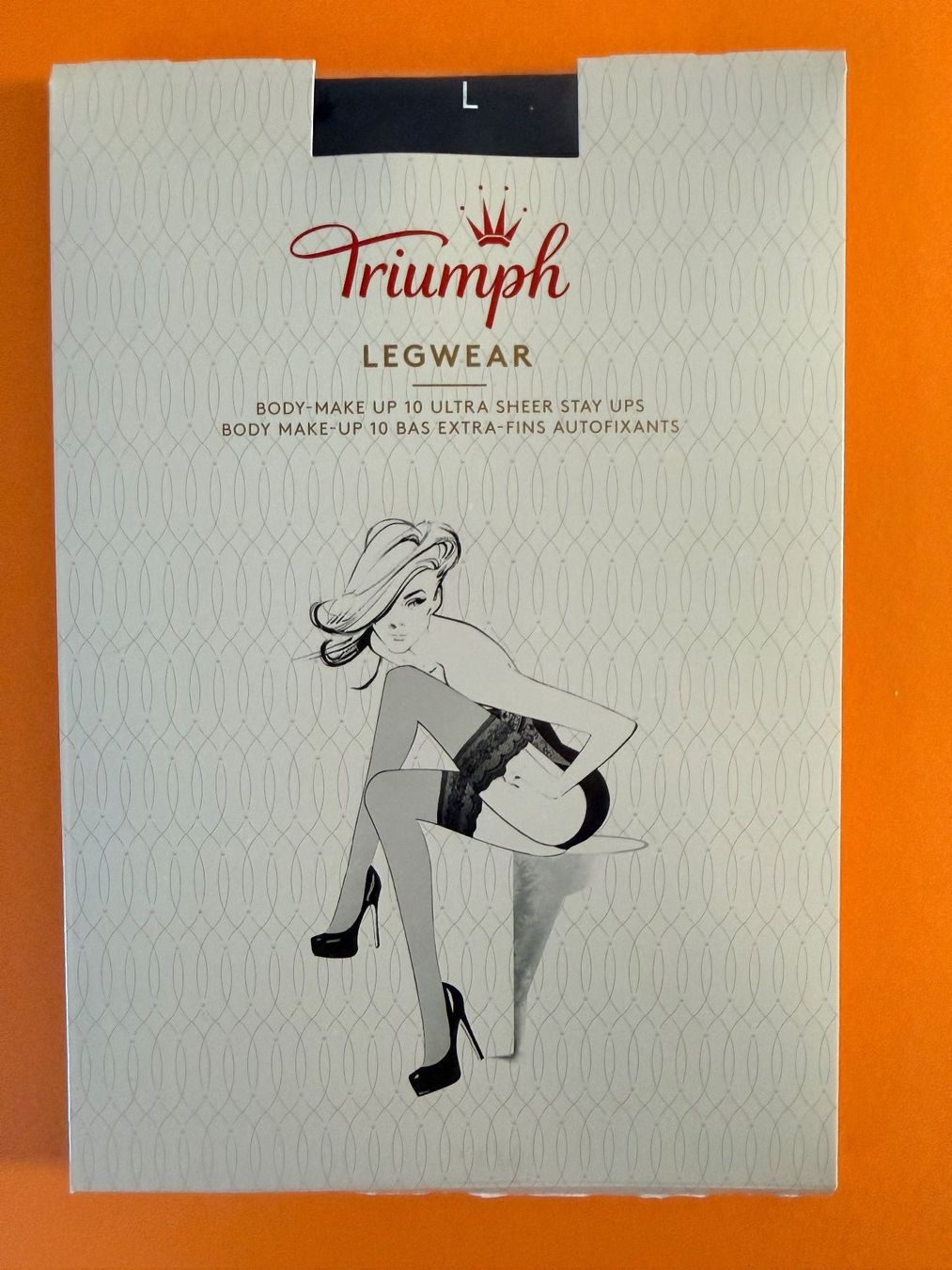 Strümpfe & Strumpfhosen: TRIUMPH, Stay-Ups BODY-MAKE UP 10 Ultra Sheer, Gr.L, Ruby – Neu und originalverpackt aus Rudolfstetten von gst_g7xl