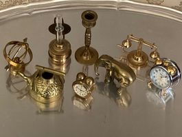 Lot brocante vintage métal