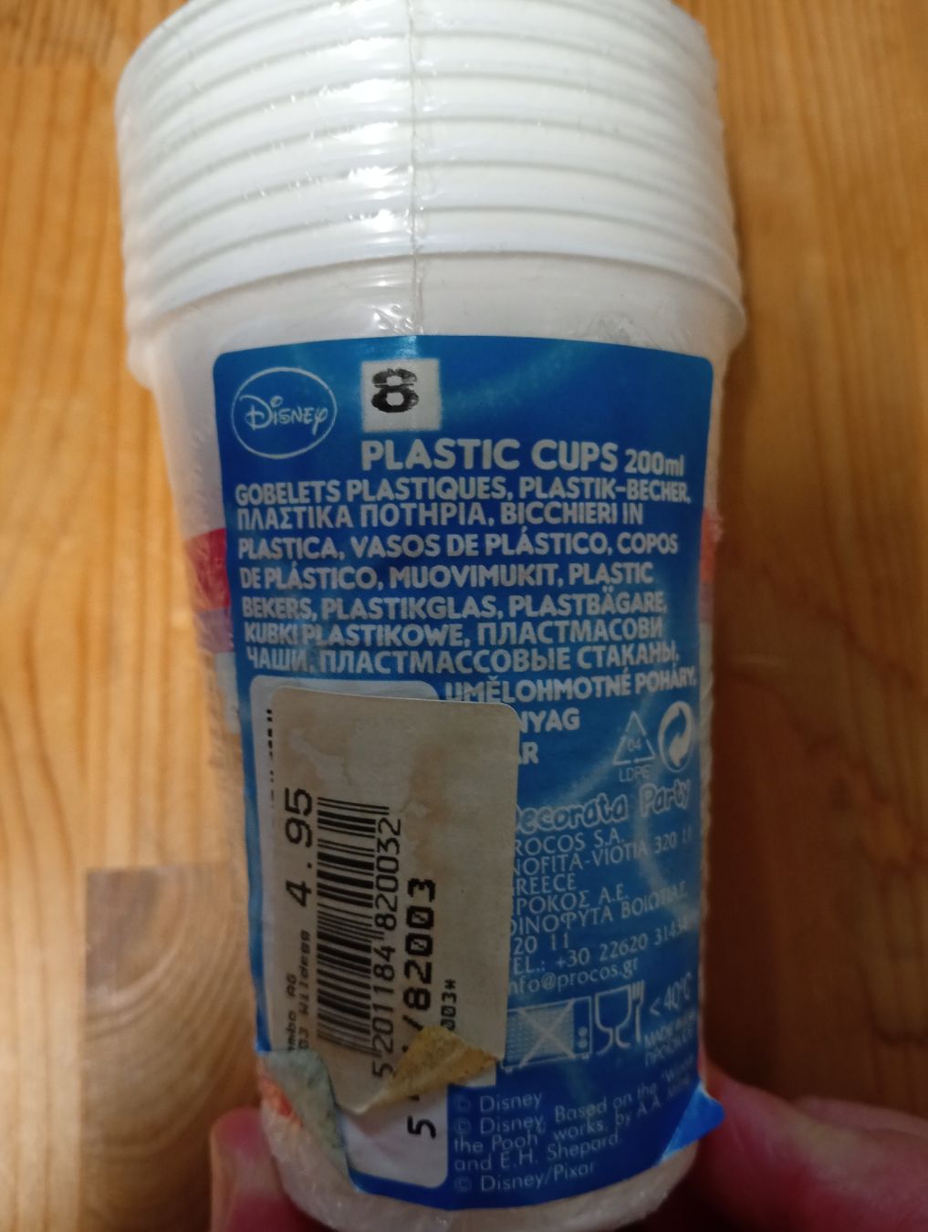 Tutte le decorazioni: Plastikbecher Sofia die Erste 200ml 8 Stück neu – Nuovo e nell'imballaggio originale da Winterthur venduto da pjuma01 1
