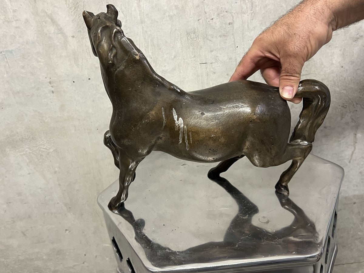 Sculture & Statue: Bronzefigur Pferd, antike Skulptur, einzigartiges Dekoobjekt – Usato da Zürich venduto da Privat_13 2