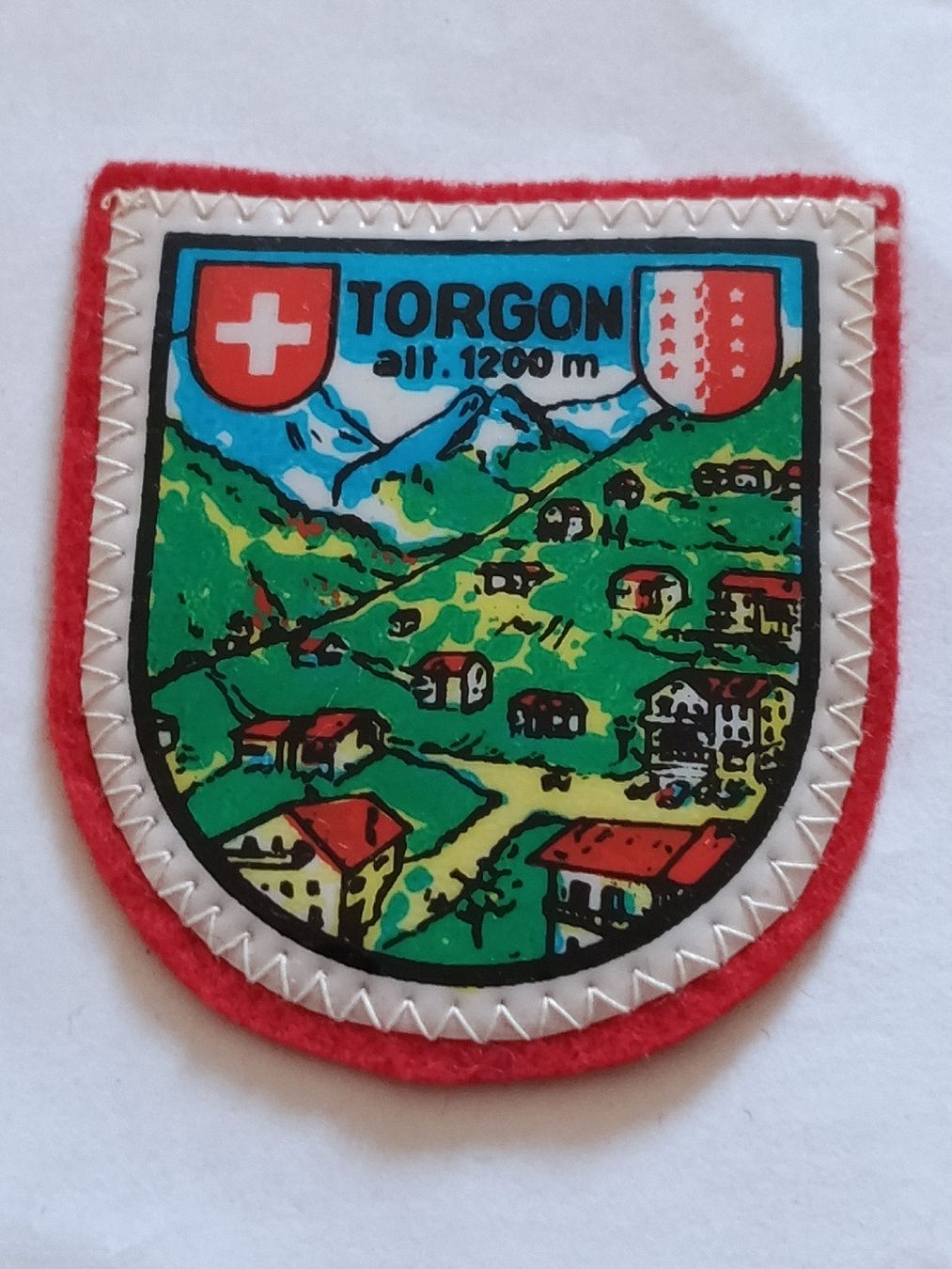 Toppe: Écusson souvenir de Torgon Valais – Usato da Bex venduto da Canouille
