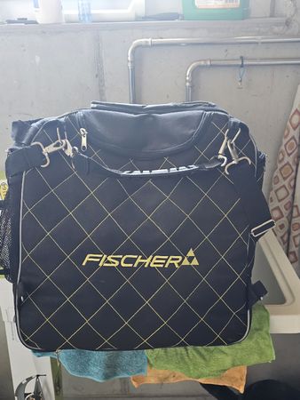Fischer Skischuhtasche / Ski-Boot-Bag – schwarz/gelb
