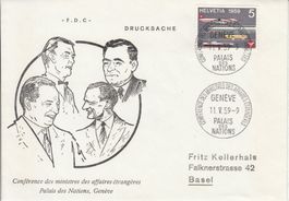 Genève Palais des Nations 1959