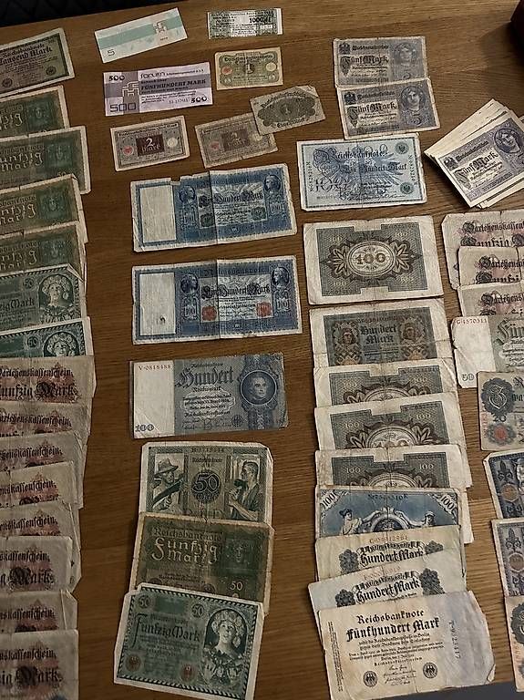 Banknoten: Banknoten Deutsches Reich – Gebraucht aus möhlin von Caja1 2