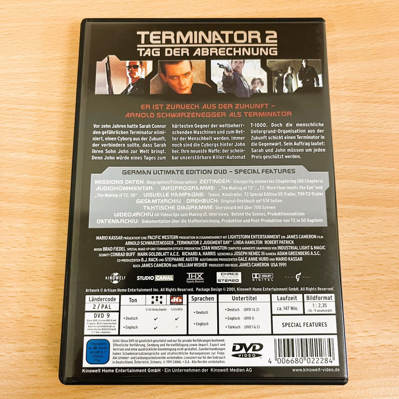 Alle DVDs: DVD - Terminator 2 - Tag der Abrechnung - Schwarzenegger – Gebraucht aus Amlikon-Bissegg von allerlei-versand 3