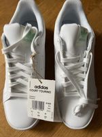 Adidas Court Tourino originals 6 1/2, 40 mit türkis
