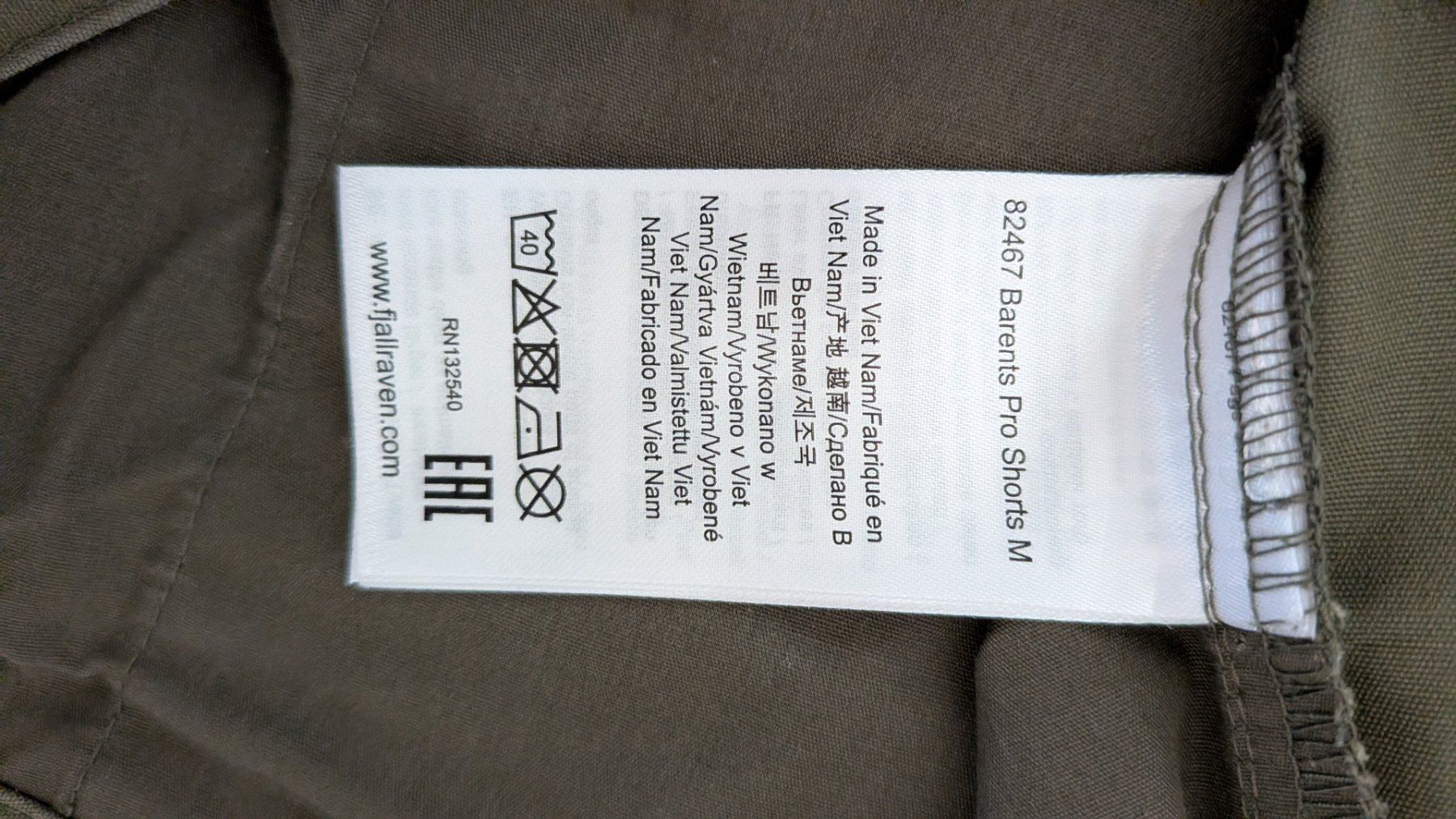 Fjällräven Pantalons: Fjällraven Barents Pro Shorts M – D'occasion à Tüscherz-Alfermée par Sguido 2